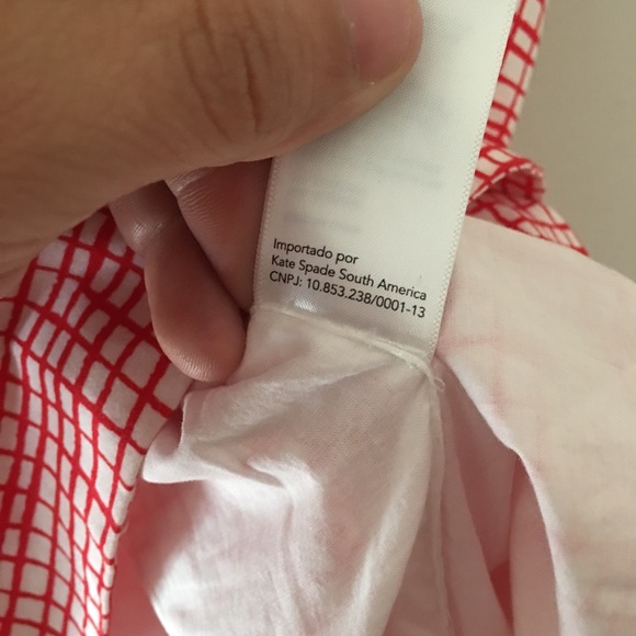 Kate Spade Saturday   Crop Tie Top - Picture 3 of 4